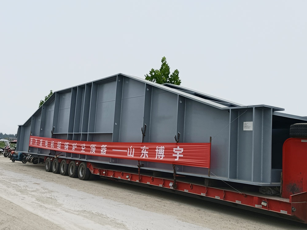 三大鍋爐廠配套空預器發貨現場